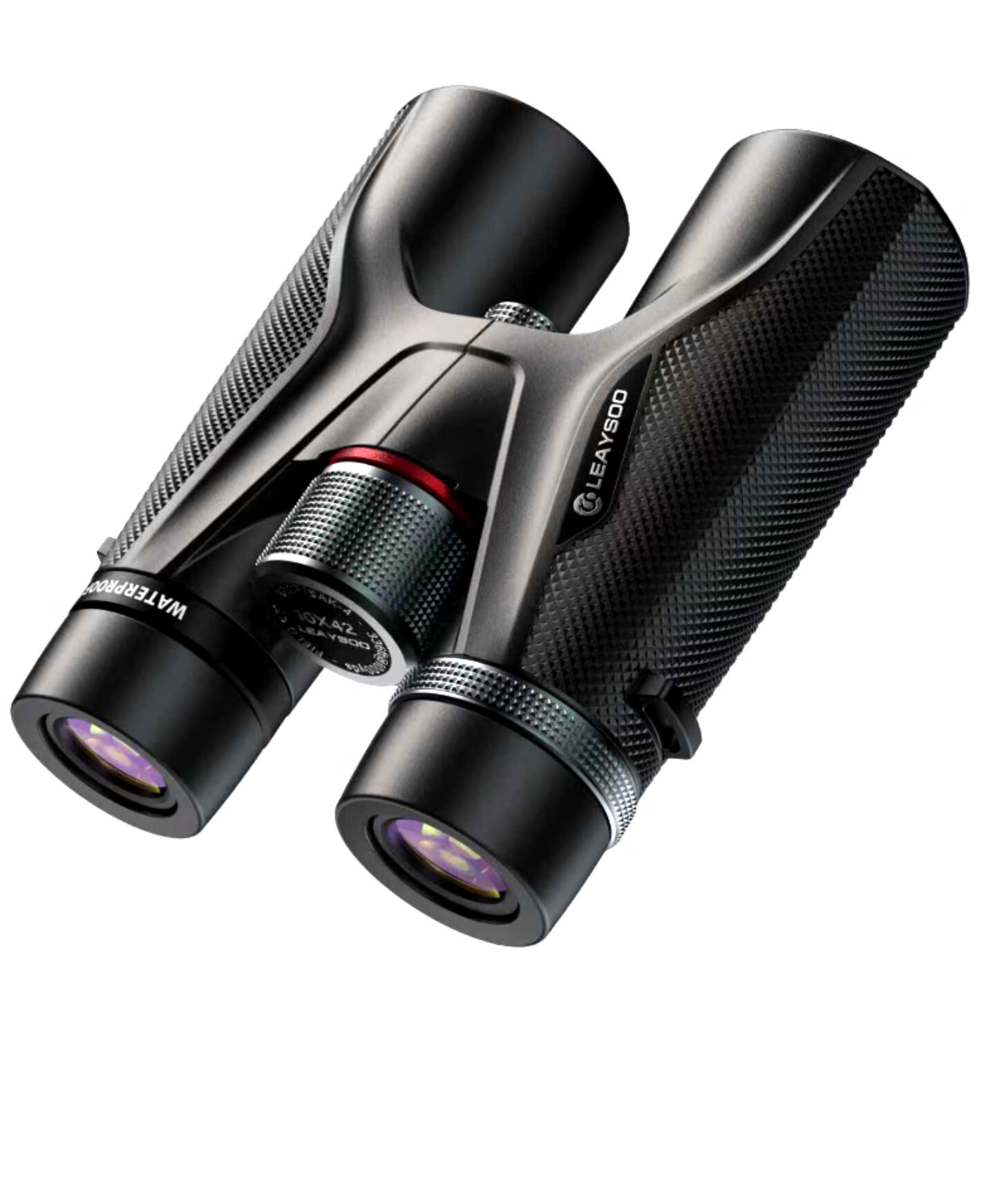 Leaysoo Jingying 10X42 High-Definition High-Power Nitrogen-Filled Waterproof Low-Light Visible Professional Binoculars with Smartphone Adapter 6