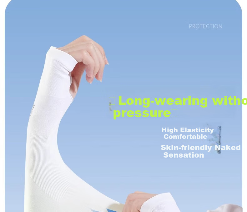 Li-Ning Ice Sleeves for Men And Women, Sun Protection Ice Silk Arm Sleeves, Gradient Men's UV Protection, 2026 New Cycling Arm Guards for Women, Summer 10