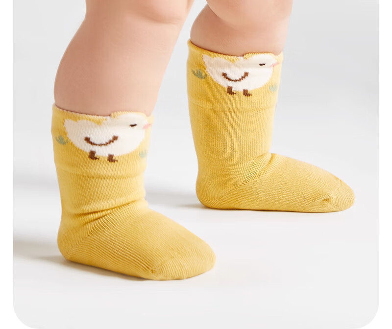 Scoornest Kids Socks Autumn Winter Pure Cotton Class A Newborn Baby Seamless Mid-Calf Socks Unisex Children Socks 8