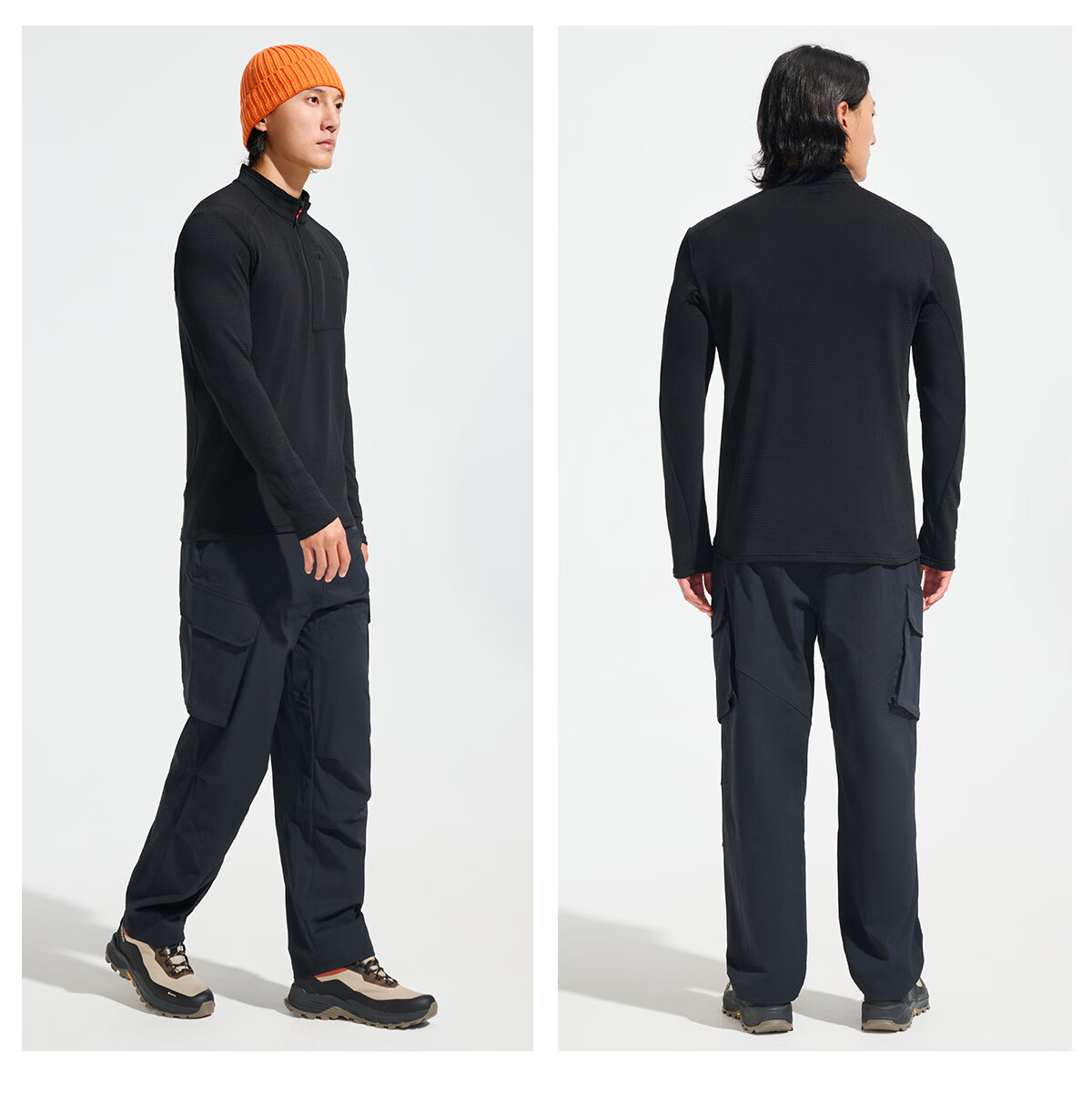 TOREAD Fleece Jacket 25 Autumn Winter Lightweight Pullover Anti-Static Warm Casual Base Layer TACCAN91005 11