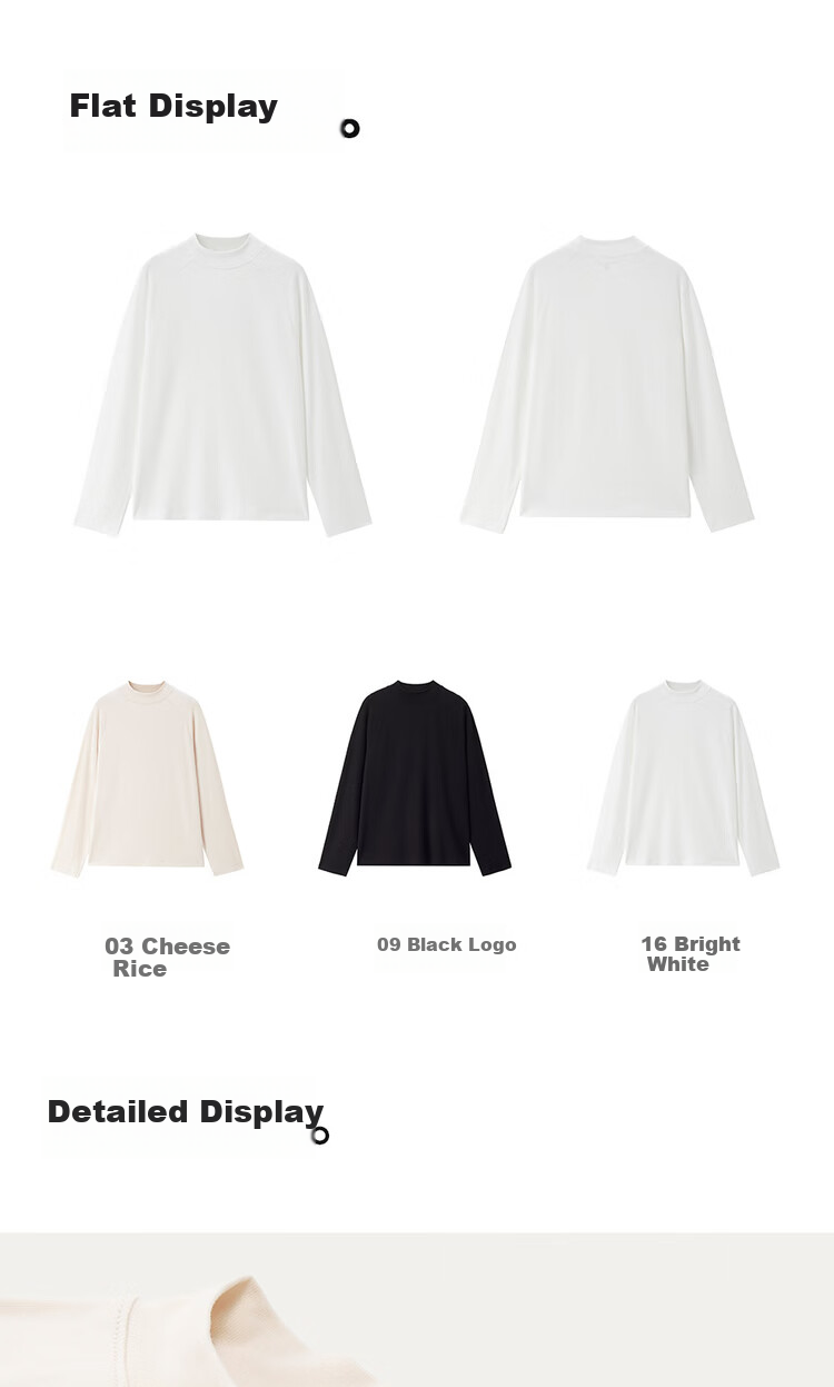 ZARA Women's Autumn and Winter Solid Color Long Sleeve Turtleneck Shoulder-inserted Elastic Knitted Base Shirt 13325788 20
