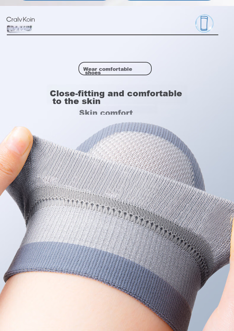 CRALVKOIN Medical Breathable Knee Brace for Summer, Warm Arthritis Meniscus Injury Cold Legs Thin Version for Men And Wome 6