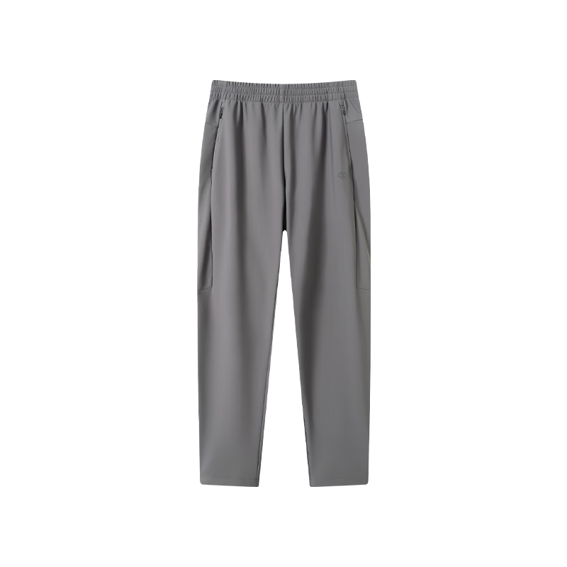 JD Jingzao Water-Resistant Sports Pants 25 Autumn Winter New Straight Outdoor Durable Running Casual Thick Fleece Gray 3XL
