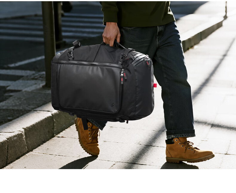 Inateck 40L Large Capacity Travel Backpack Men's Long-Distance Business Trip Dual Shoulder Luggage Bag Black 16
