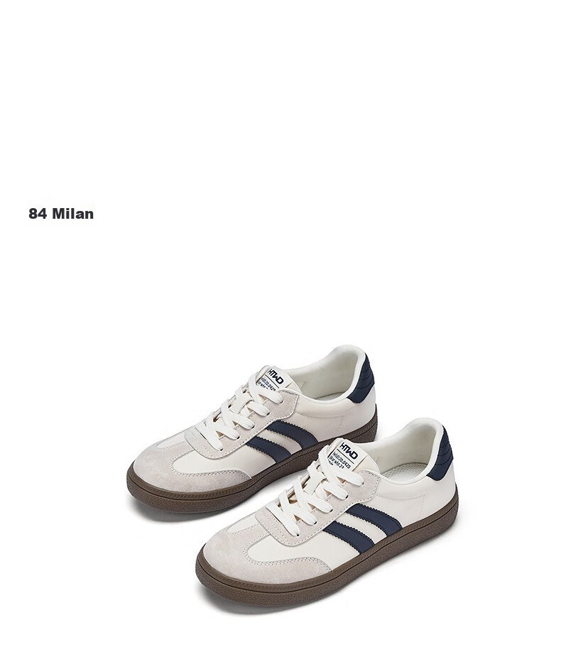Hotwind Mall Matching Women's Shoes, Dexun Shoes, 2025 Autumn New Women's Retro Color-Block Spliced Soft-Soled Casual Sneakers 17
