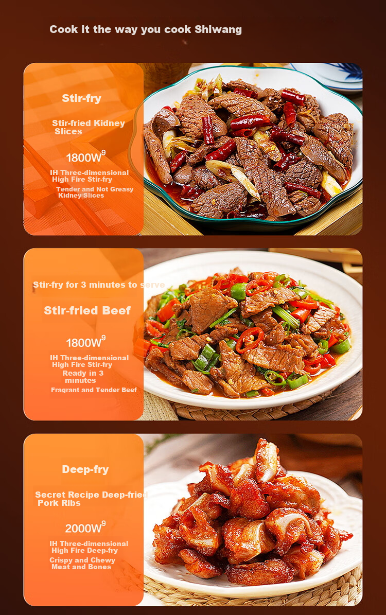 TINECO Smart Cooking Machine Shiwan 3.0 Pro, Home Automatic Stir-Fry Robot, Multifunctional Electric Steamer, Electric Wok, Electric Cooker 4