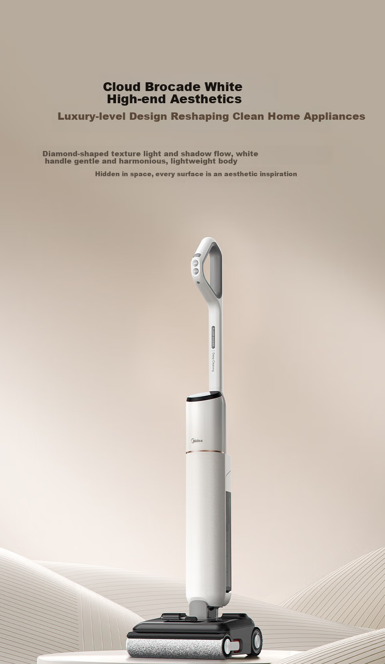 Midea Odorless Floor Washer 2.0 [380°C High-Temperature Steam + Hot Water Floor Cleaning] S60 Steam Mop Vacuum All-in-One Fully Automatic Floor Cleaning Machine [Price Guarantee 618] 27