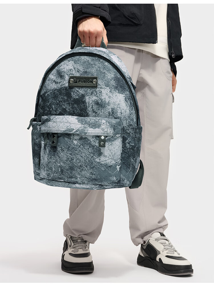 FILA FUSION FILA Trendy Couple's Backpack 2025 Winter Laptop Antibacterial Backpack 14