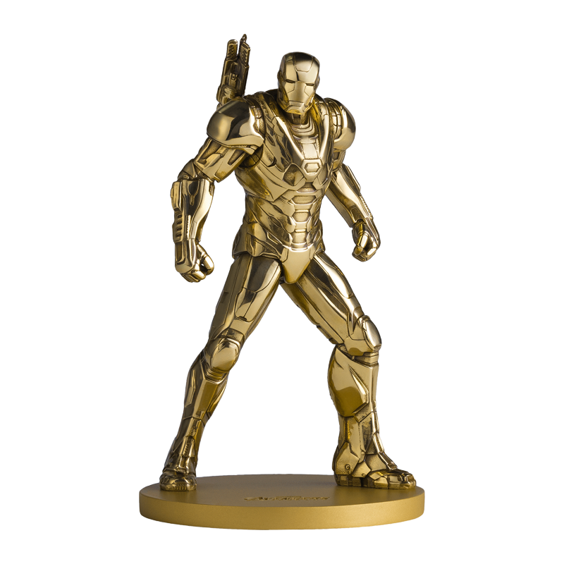 Master Tong War Machine Trumpet Marvel Series Limited Edition Copper Figurine Birthday Gift