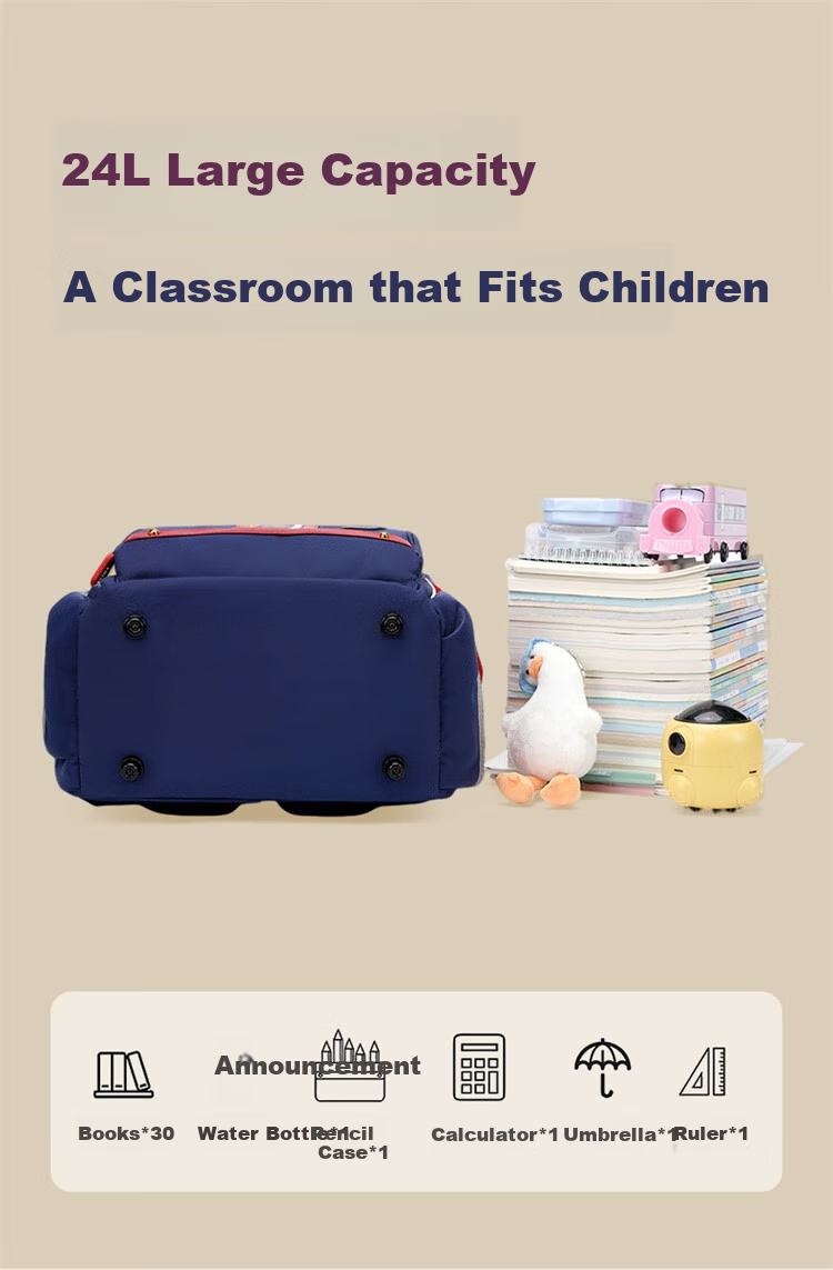 Dijiuchengbao Schoolbag for Primary School Students Grades 4-6, Ultra-Lightweight, Anti-Sagging, Pressure-Reducing, Spine-Protecting Backpack for Girls 14