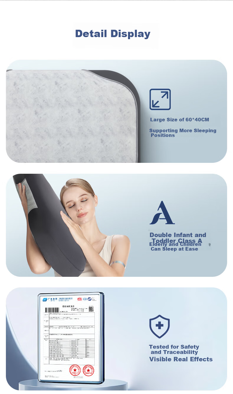 JaCe Memory Foam Pillow Spring Mattress Core Cervical Pillow Side Sleeping New Upgraded Anti-Snoring Adult-Specific Gift Box 14CM 18