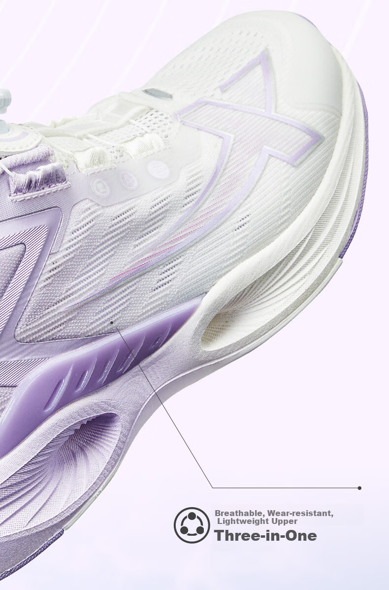 XTEP Children's Shoes, Hydrogen Wind 8.0 Pro Girls' Sports Training Breathable Rotating Buckle Running Shoes, Sail White/ice Porcelain Green, Size 34 9