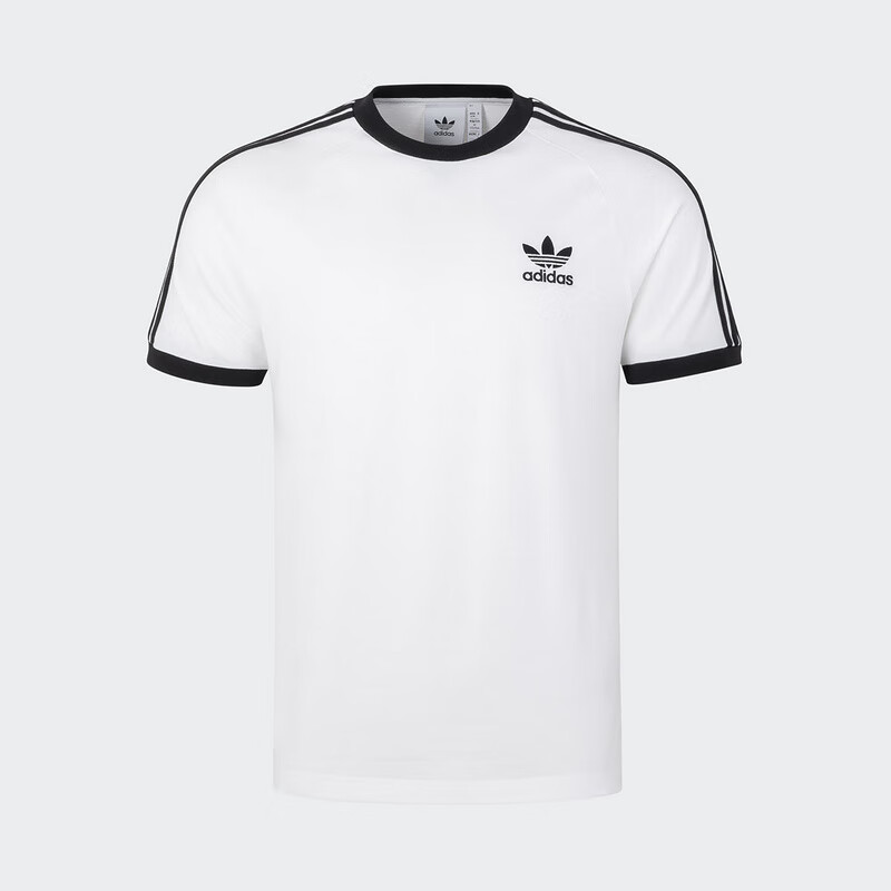 Adidas Originals Men's 3-STRIPES TEE Short Sleeve KB2460 White L 5