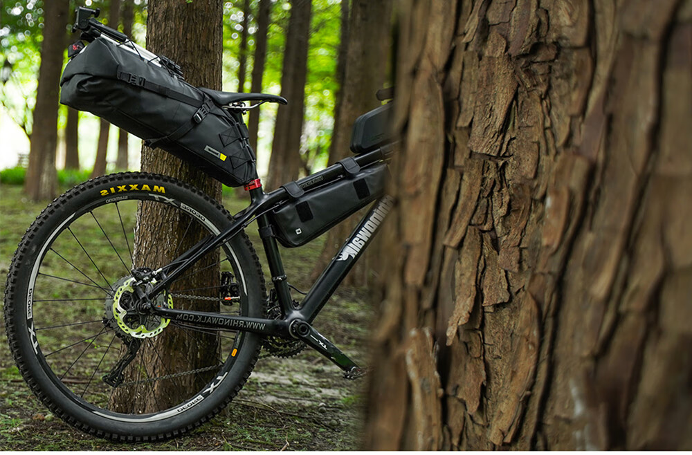 Rhinowalk Rhino Bicycle Tail Bag Large Capacity Waterproof Road Mountain Bike Seat Rear Rack Storage Pouch 16