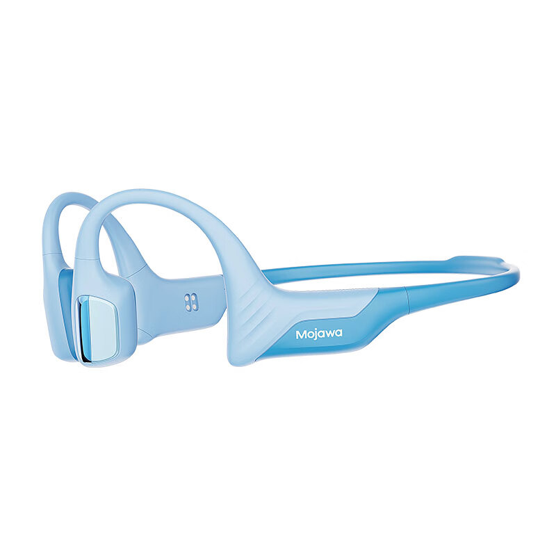 MOJAWA Purra Swim Bone Conduction Wireless Bluetooth Earphones Open-Ear Sports Swimming Running Cycling Headphones Waterproof Long Battery Life Ocean Blue