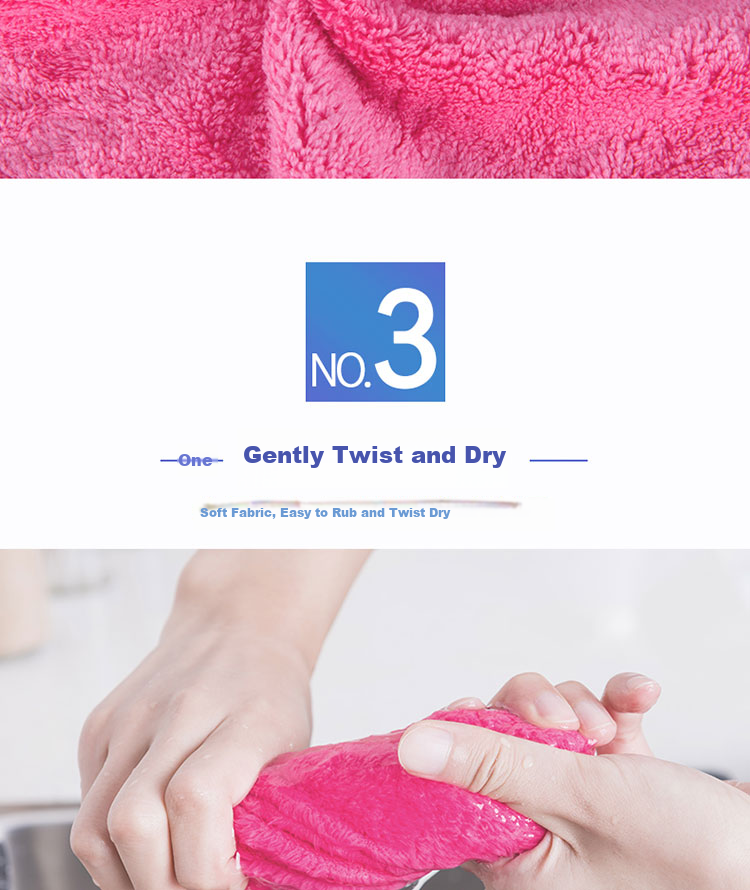 MIAOJIE Magic Cleaning Cloth, 30*30cm, 3-Pack, Bathroom Wiping Cloth, Kitchen Household Essential, Absorbs More Water 5