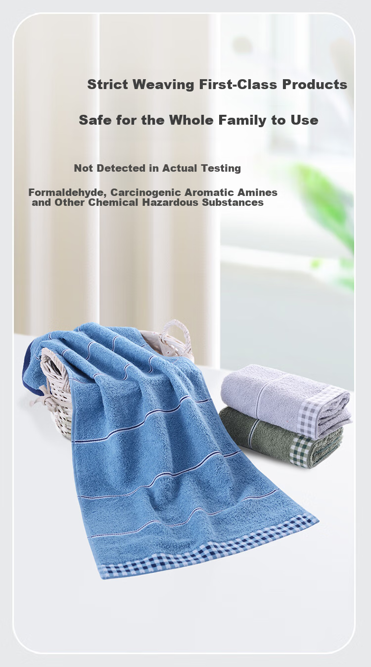 Yaguang Towels, Pure Cotton Combed Long-Staple Cotton, Grade A Soft And Skin-Friendly, Absorbent Face Towels, 3-Pack, Peak Blue/gray/military Gree 4