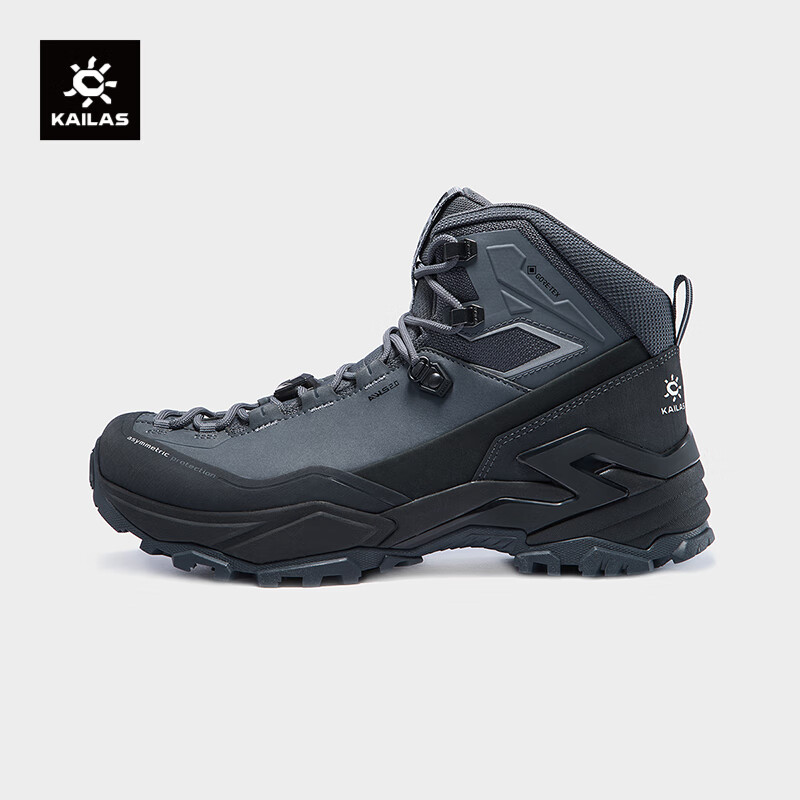 KAILAS MT5-3 Men's Mid-Top Hiking Boots, GTX Waterproof, Non-Slip, Shock-Absorbing, Heavy-Duty Trekking Shoes