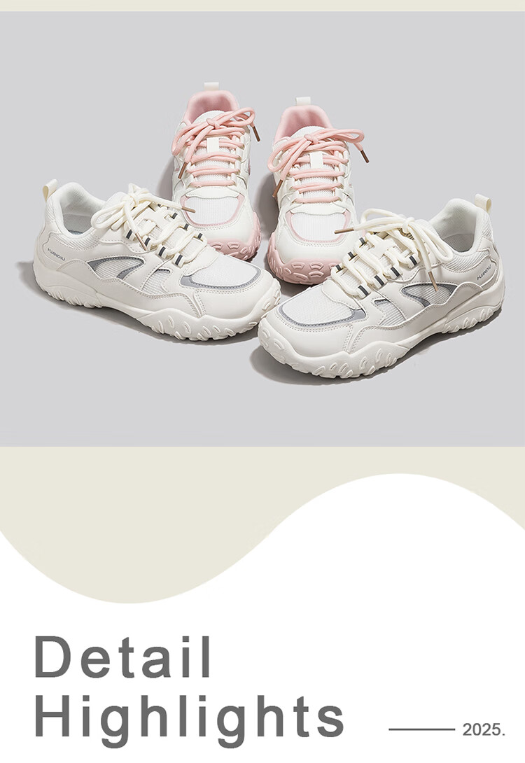 Global 2026 Hot Pink Lightweight Casual Women's Sports Shoes Ins Campus Style Fashion Trendy Training Sneakers 10