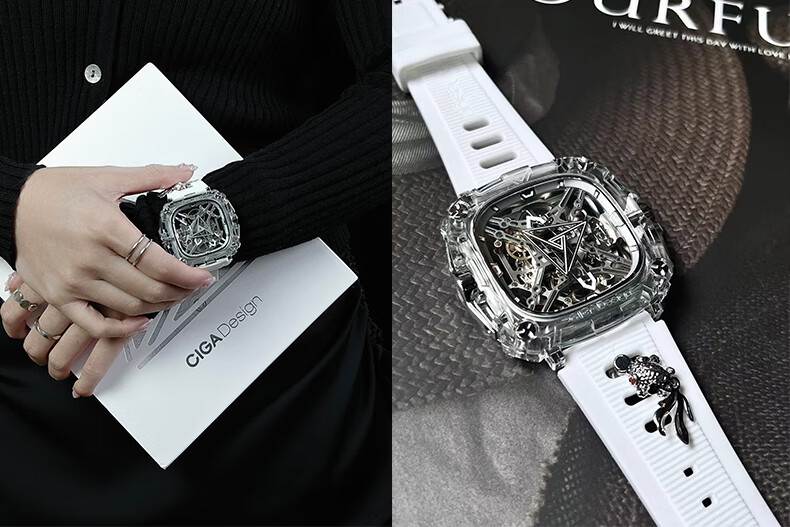 CIGA Design Koi Mechanical Watch Unisex Ziyu Edition Back to School Gift 12