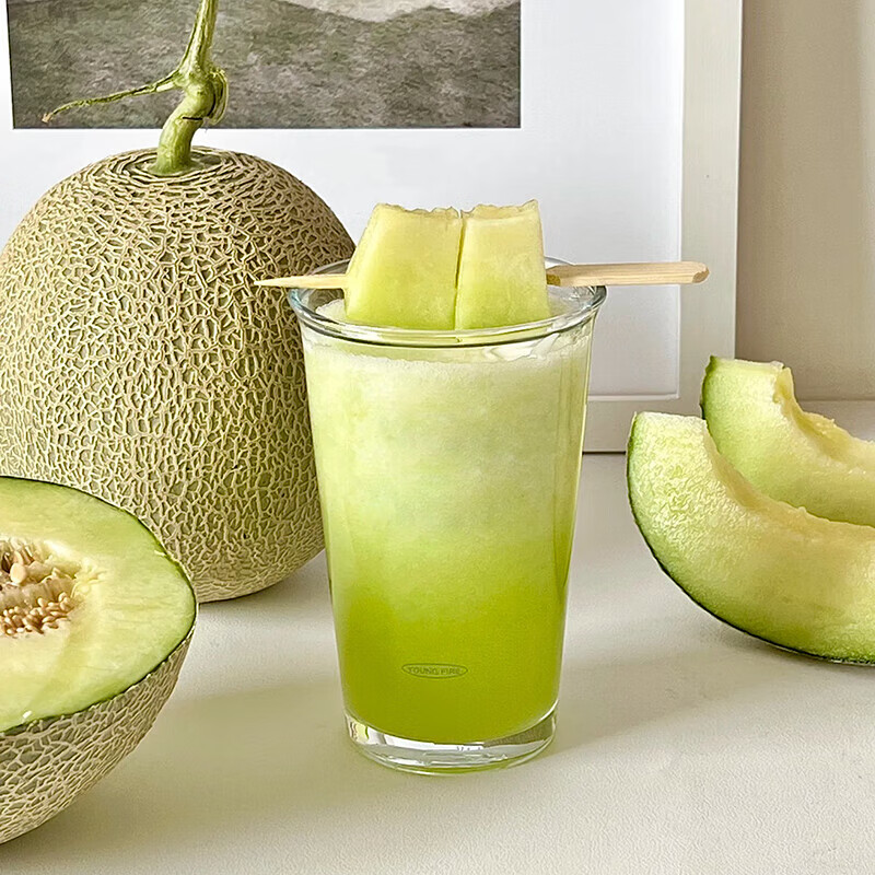 京鲜生 海南网纹蜜瓜 4-6粒装 净重10斤起 生鲜水果礼盒 