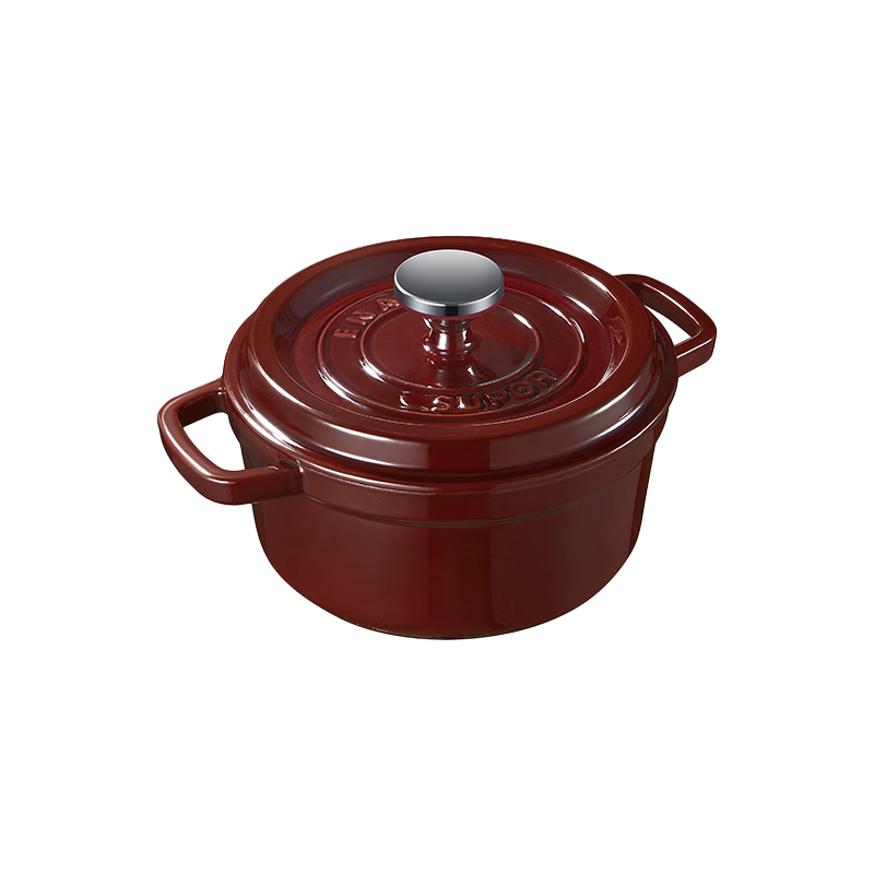 Supor Enamel Soup Pot Large Capacity Stew Pot Round Cast Iron Thickened Braising Cookware ET24MF01-GA