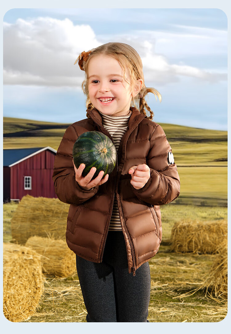 ASK JUNIOR 90 Canada Duck Down Parent-Child Warmth Down Jacket 25 Winter Children's Boys and Girls Large Kids 7A Antibacterial Lightweight Warm Coat 2