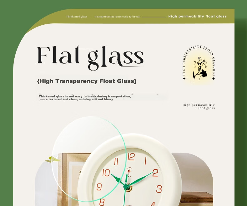 POLARIS Table Clock, Living Room Luxury Desktop Ornament, Waterproof Timepiece, Internet-Famous Cream Style Desk Clock, New Year Refreshing Gift, Back-To Seaso 10