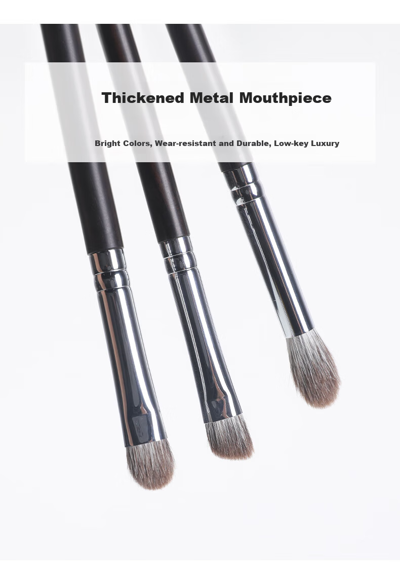 Dongyiyanxuan Soft Bristle Eyeshadow Brush Set of 6, Makeup Brushes, Eyeliner Brush, Puff Brush, Blade Brush, Detail Brush, Concealer Brush, Cangzhou Brush 7