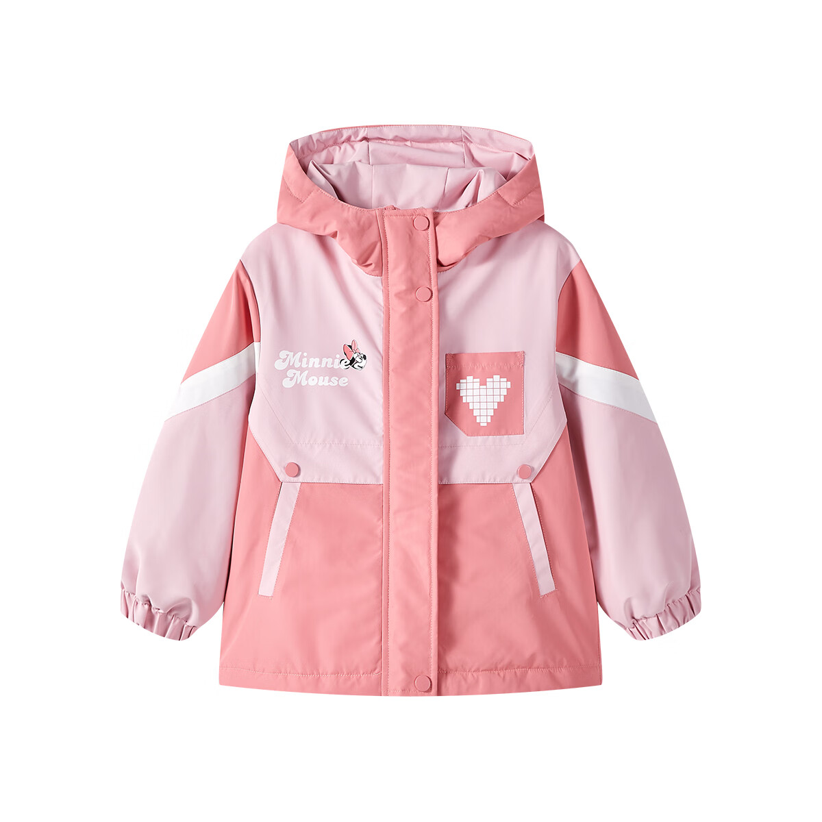 Disney Children's Autumn Winter Jacket Girls Two-Piece Fleece Cotton Coat Set 2025 Season Big Kids Baby Outerwear