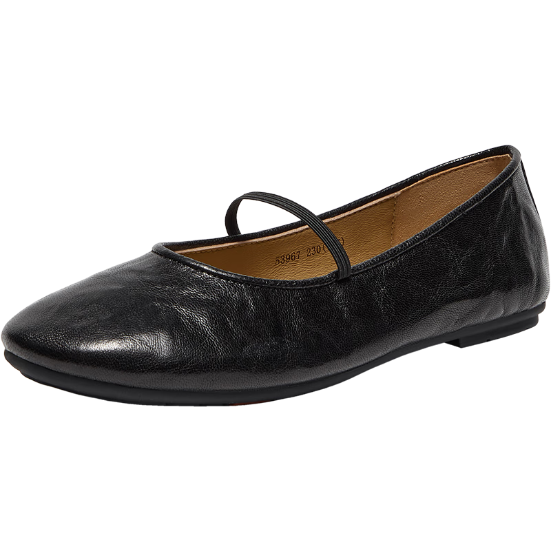 BataBata Mary Jane Women's Spring Mall Lambskin Low-Cut Soft Sole Doll Shoes 53967AQ5