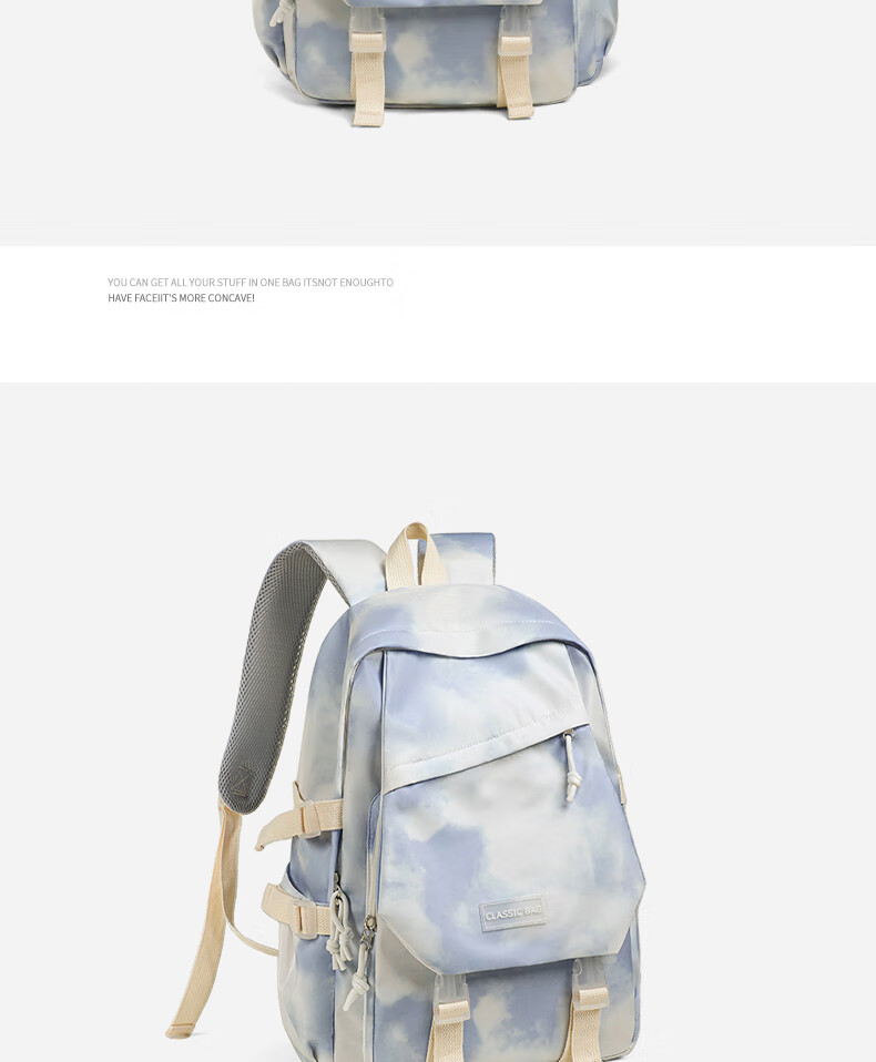 Viney Backpack for Elementary, Middle, High School and College Students, Large Capacity Laptop Backpack, Outdoor Travel, Stylish Double Shoulder Bag 9