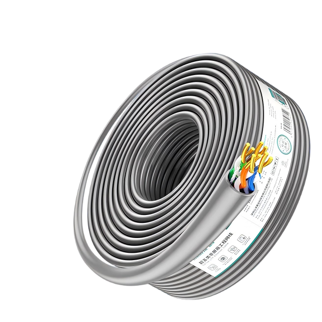 Sanze Cat5e Unshielded Ethernet Cable 30m [0.50±0.008mm Pure Copper Core] Gigabit Network Cable for Engineering and Home Installation SZ-5030