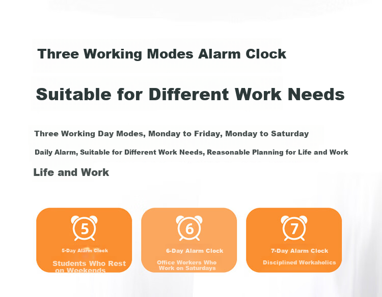 Compas Electronic Alarm Clock, New Smart Design for Students, Powerful Wake-Up Device for Children, Essential for Back-To And Graduation, Desktop Light-Sensitive Clock B2388A Green Back-To Seaso 6