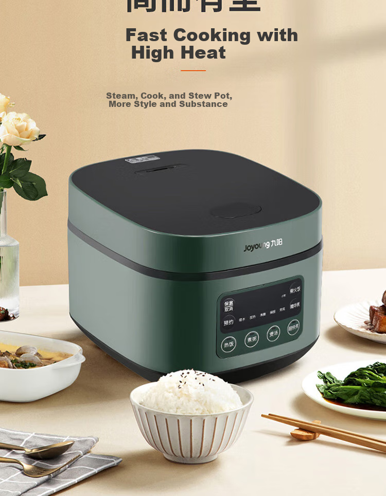 Joyoung Rice Cooker, Household Use, 3L Capacity, Multifunctional Mini Smart Rice Cooker, F30FZ-F636 2