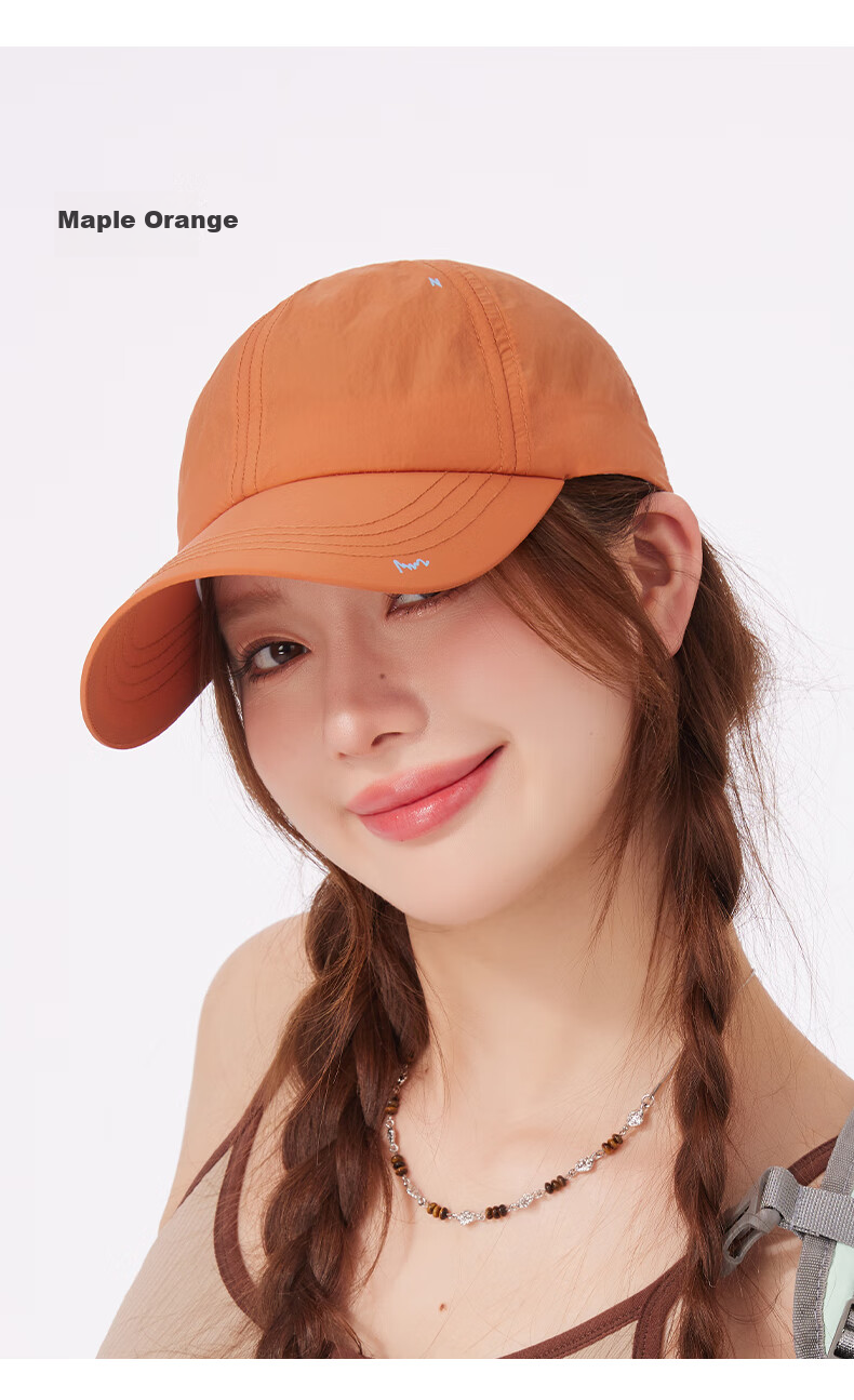 CACUSS Women's Duckbill Cap Summer Outdoor Sports Breathable Sunshade Baseball Cap Lightweight Water-Repellent Sun Protection Hat - Lan Grey 11