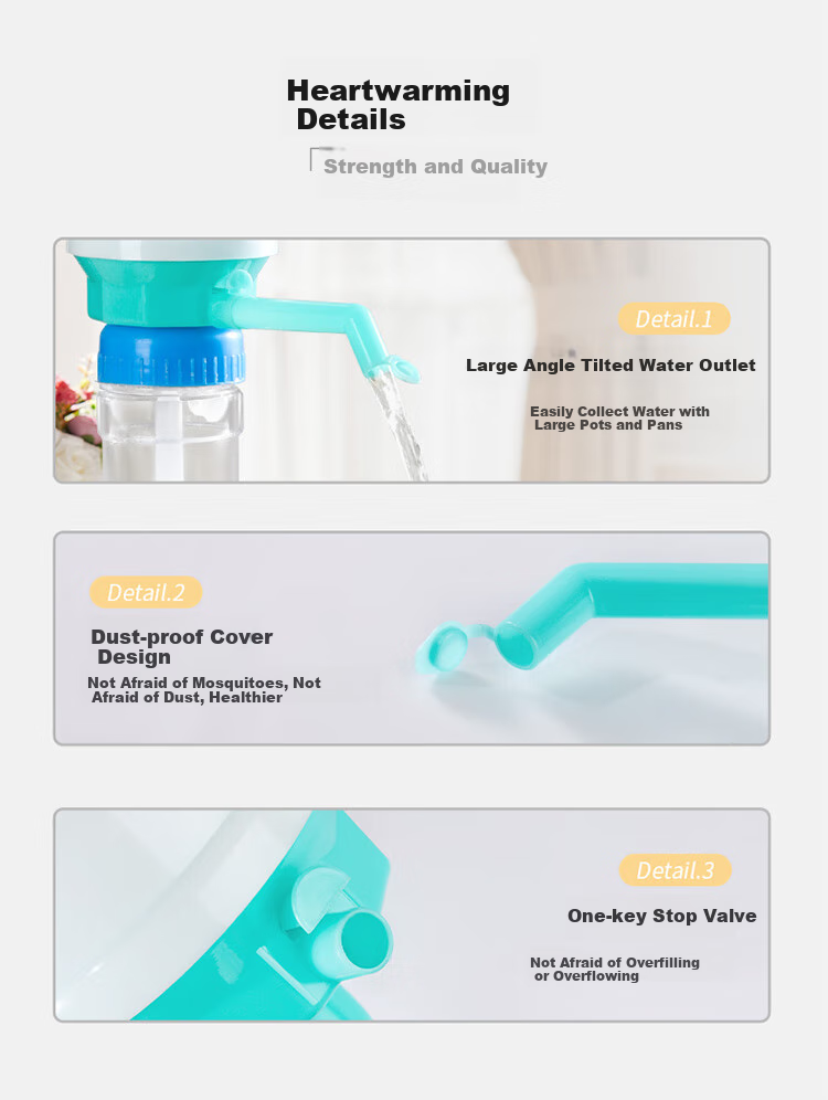 BJ Water Pump, Bottled Water Pump, Manual Water Pressurizer, Water Lifter, Household Water Pumping Device 10