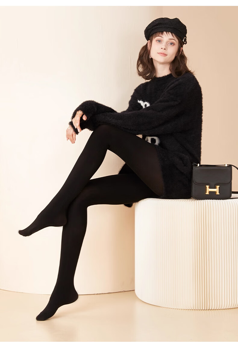 Afandi [Anti-Snag 2026 New] Bare-Leg Miracle Thin Breathable Stockings Plus Size No-Drop Crotch Pantyhose Spring Summer 21