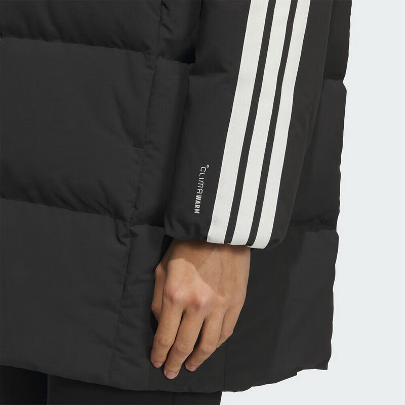Adidas Women's Sports Style Series W 3S MID D JKT Mid-Length Down Jacket KC2486 Black XL 4