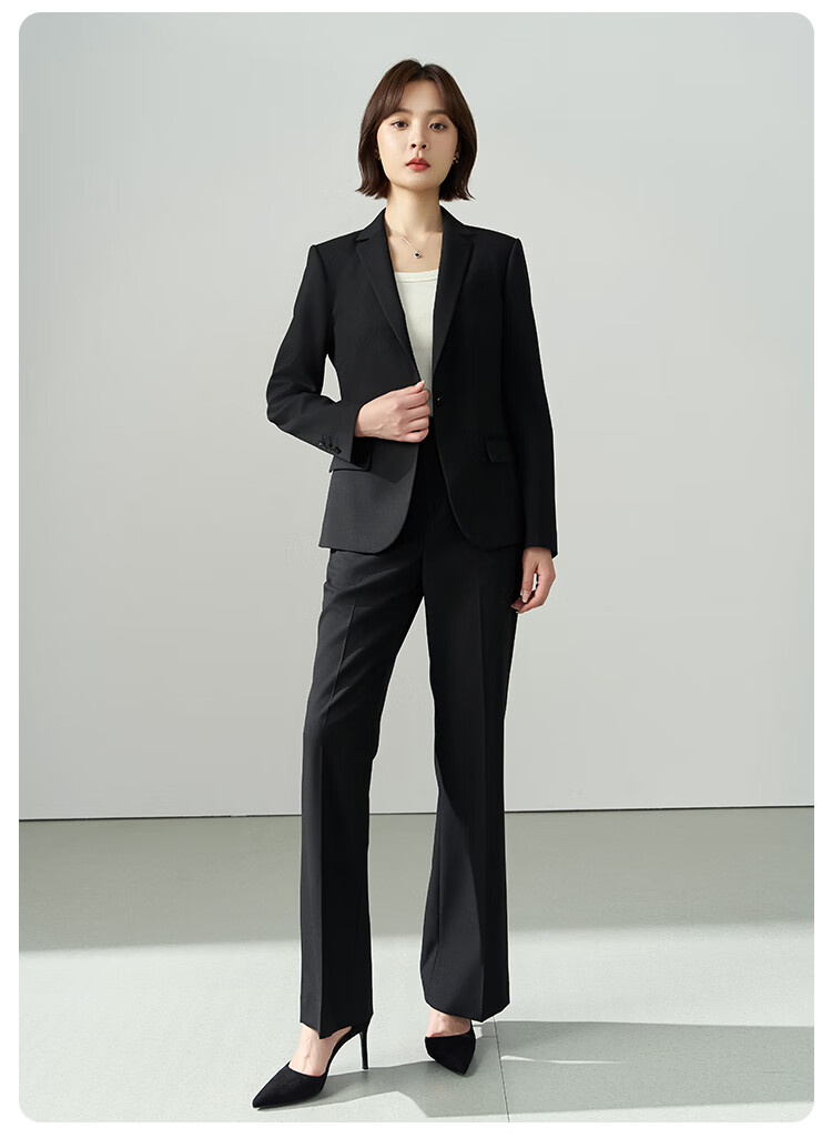 Miss Bird Women's Formal Blazer Suit Slim Fit Professional Interview Workwear Small Size Set 8