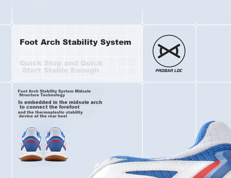 Li-Ning Badminton Shoes Haedongqing Professional Competition Training Sports Shoes for Men And Women, Shock-Absorbing Comfortable Wear-Resistant 6