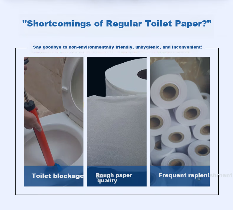 Mind Act Upon Mind Commercial Large Roll Toilet Paper, 3-Ply, 180 Meters * 12 Rolls, for Hotels And Office Buildings, Extended And Durable ZB180 2