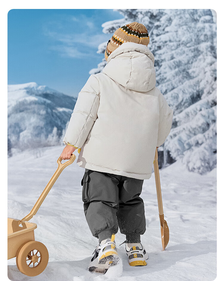 BALABALA balaOne Boys' Hooded Down Jacket Children's Winter Thick Warm Coat 2025 Model 208425107104 11