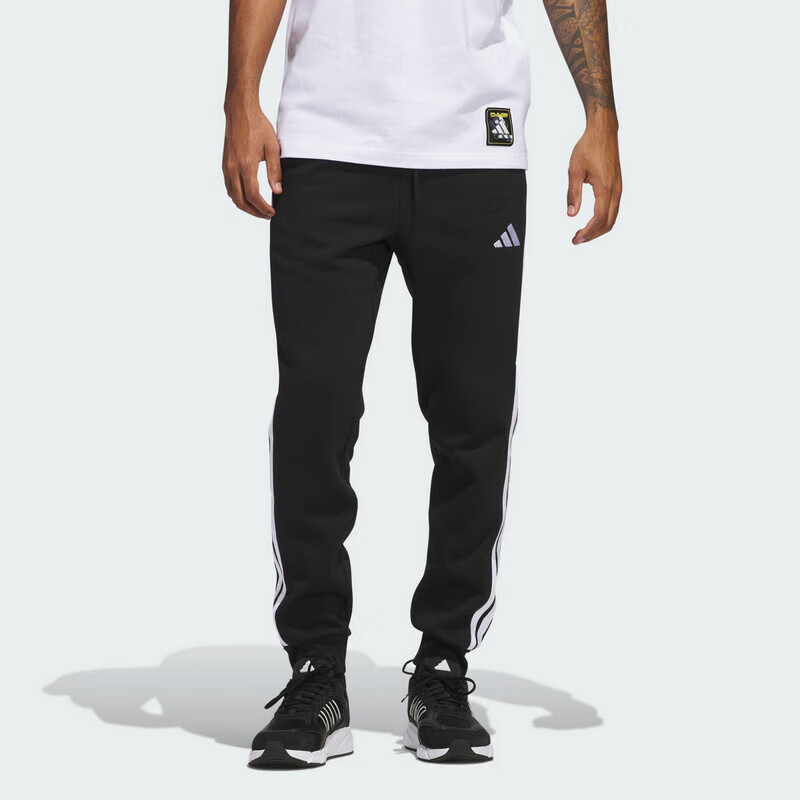 Adidas Men's Sportswear Series M 3S FL TC PT Pants JD1861 Black 2XL