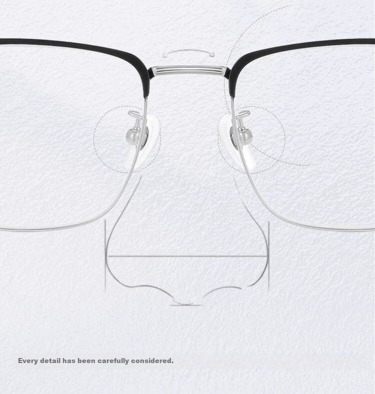 Molake German Imported Natural Crystal Reading Glasses for Men, High-Definition Presbyopic Glasses for Elderly, Premium One-Line Brand 15