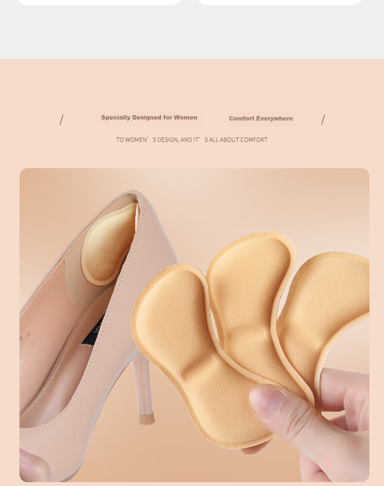 FOOTOPPO Leather Shoe Heel Grips for Men, Anti-Friction Heel Stickers, Shoe Size Adjustment Tool for Women, Heel Grips And Shoe Stickers 12