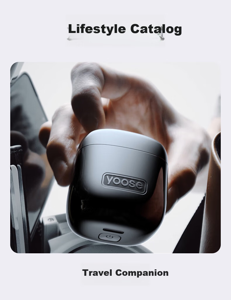 Yoose Electric Shaver, Razor, Nose Hair Trimmer, And Facial Cleanser Three-In Men's Birthday Gift for Boyfriend, Husband, Father, Small Magic Cube Grooming Set D1-S Electroplated Silver 26