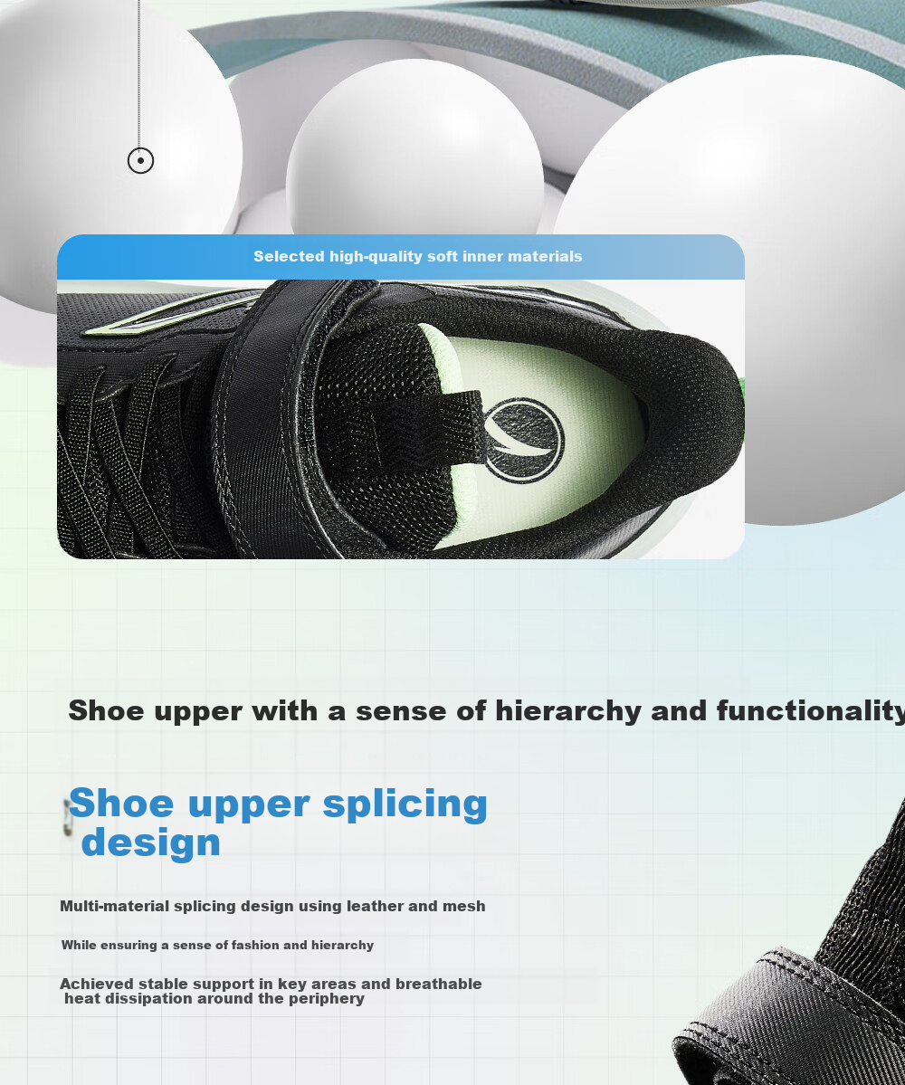 ANTA Children's Running Shoes for Older Boys, Lightweight Athletic Sneakers for Students in Autumn And Winter A12545501 5