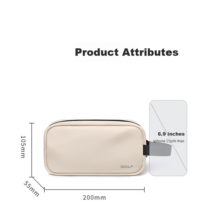 GOLF Toiletry Bag for Women, Portable Storage Bag for Cables, Large Capacity Makeup Bag, Organizer Bag for Business Trips And Travel 9