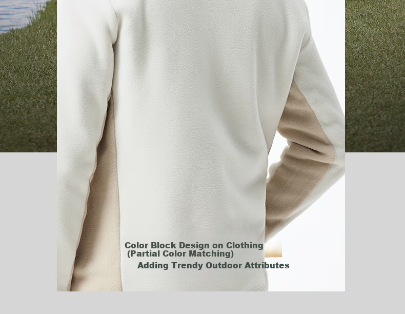 361° Unisex Autumn Winter Fleece POLARTEC Sports Plush Zipper Jacket Liner Fleece Coat 632533613-3 11